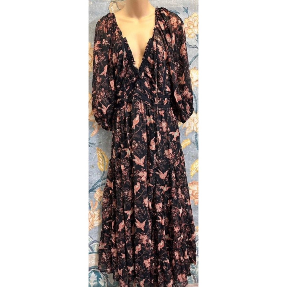Free People 'You're A Jewel' Printed Maxi Dress size S - Picture 4 of 5